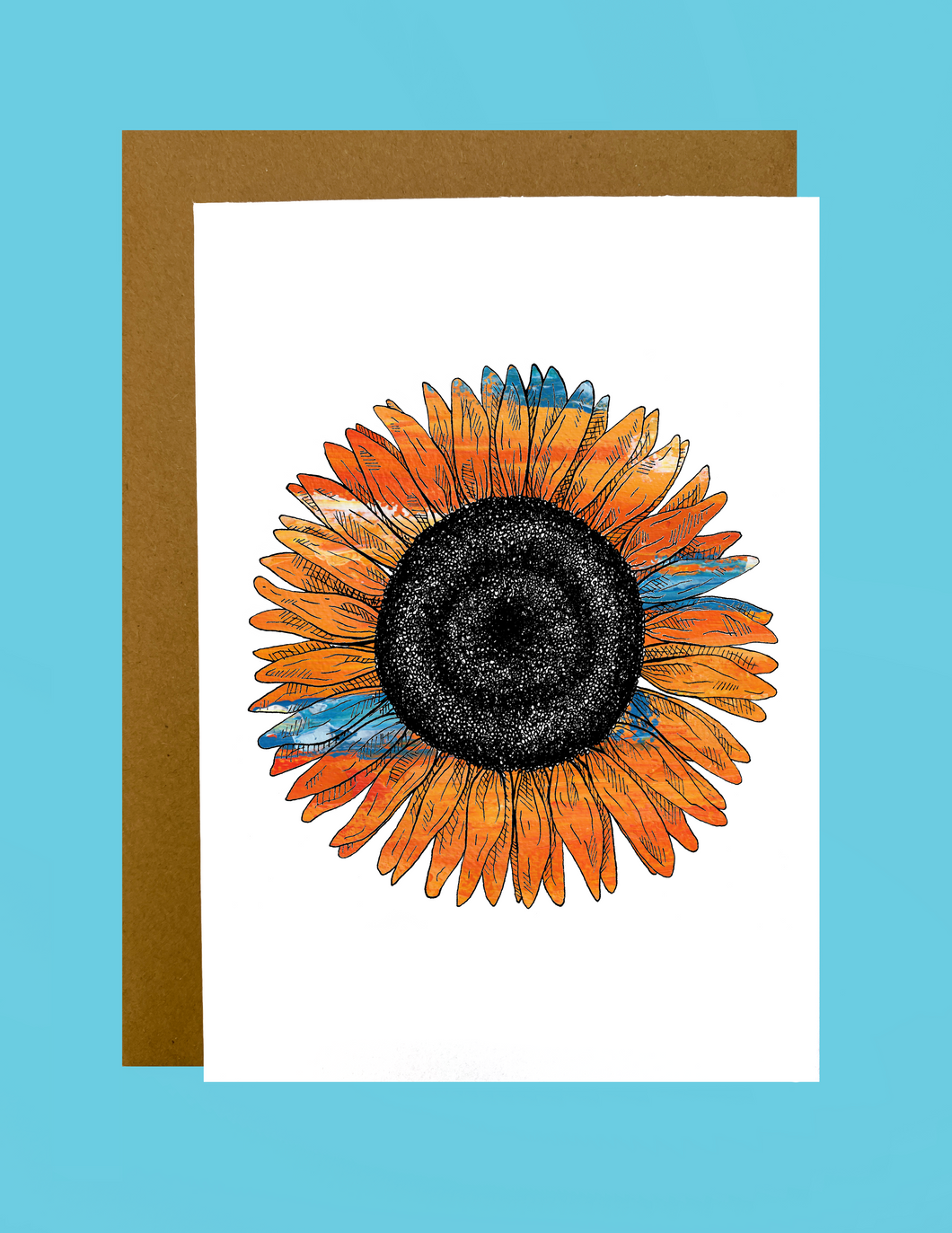 Sunflower Card