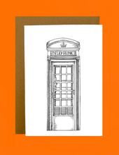 Load image into Gallery viewer, Telephone Box Card
