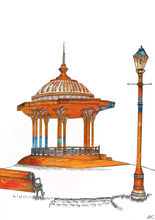 Load image into Gallery viewer, Clapham Common Bandstand Print
