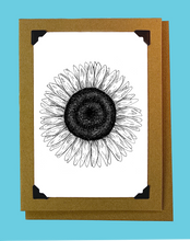 Load image into Gallery viewer, Sunflower Artwork Card
