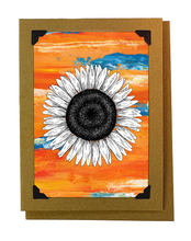 Load image into Gallery viewer, Sunflower Artwork Card
