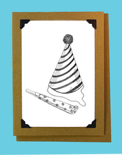 Load image into Gallery viewer, Birthday Hat Artwork Card
