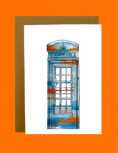 Load image into Gallery viewer, Telephone Box Card
