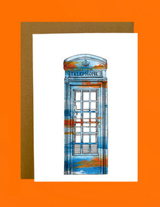 Telephone Box Card