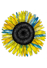 Load image into Gallery viewer, Sunflower of Peace Charity Card
