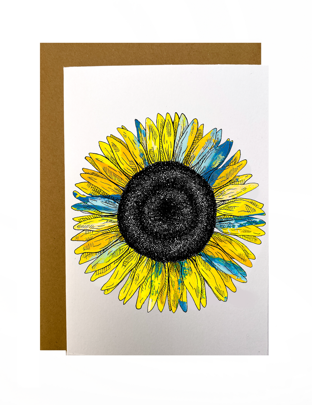 Sunflower of Peace Charity Card